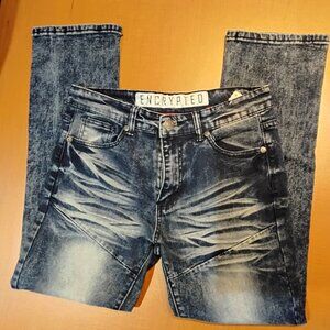 Encrypted Women's Acid Wash Jeans Size 14